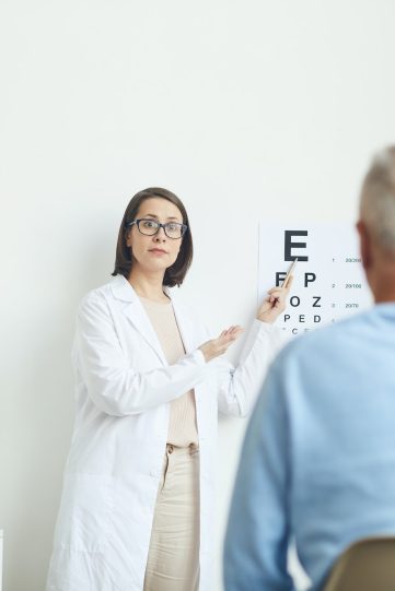 Eye Test in Clinic